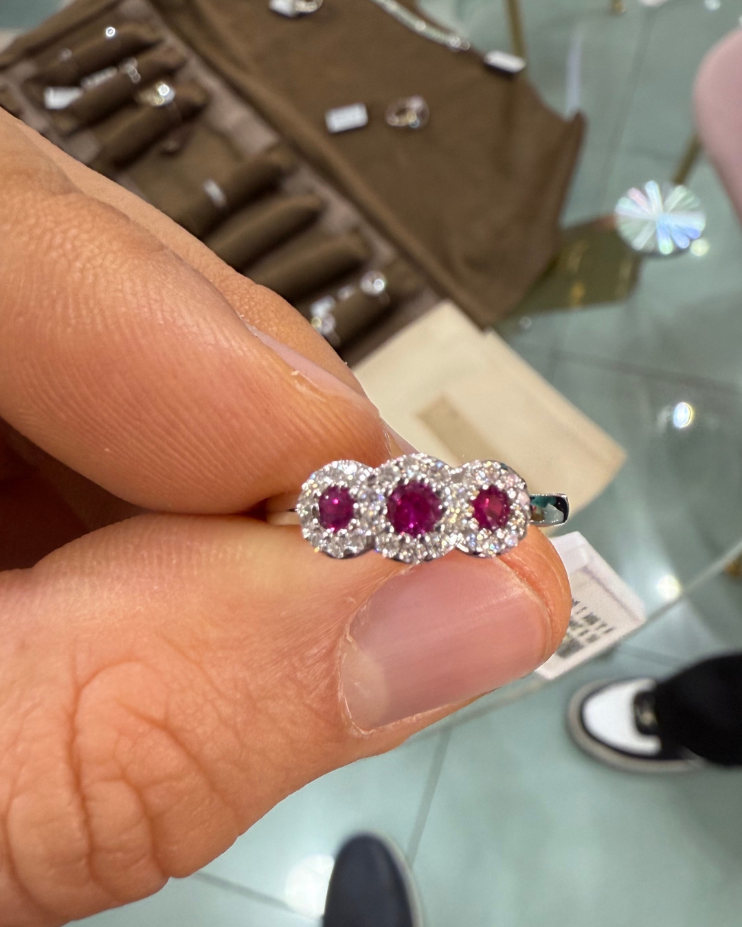 Anello Rubino Trilogy MARIKA