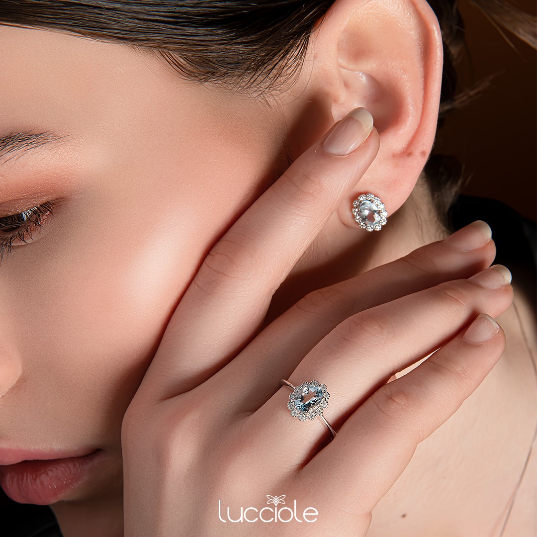 Anello Kate Acqua Marina LUCCIOLE - immagine 5
