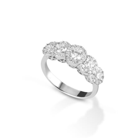 Anello Veretta Diamanti