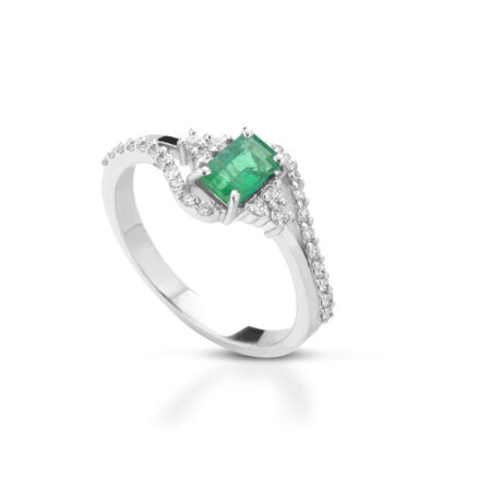Anello Smeraldo Rinascita