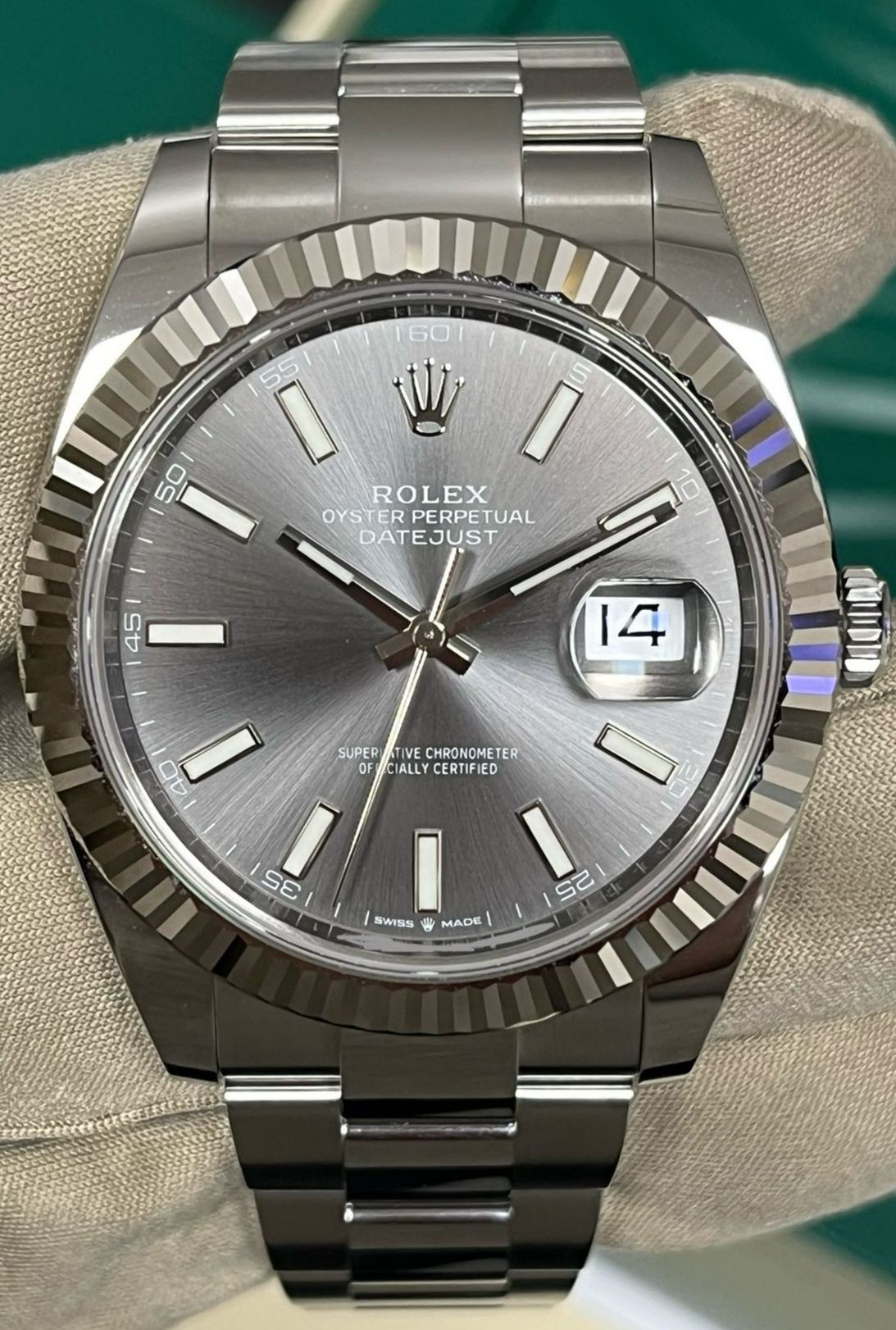 Rolex Datejust 41mm Quadrante Ardesia