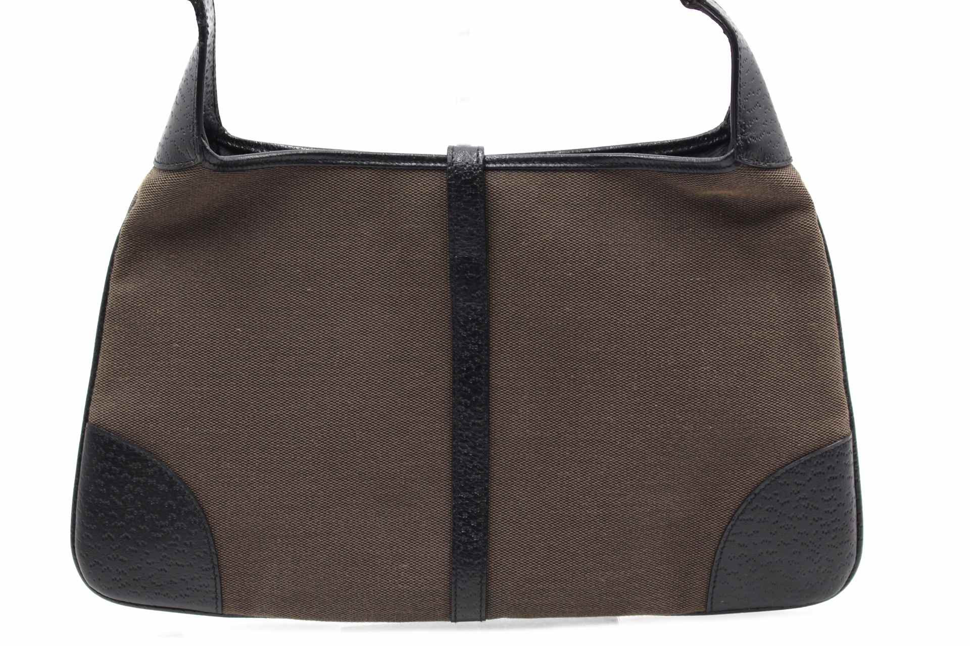 Gucci Jackie Tela Marrone - immagine 4