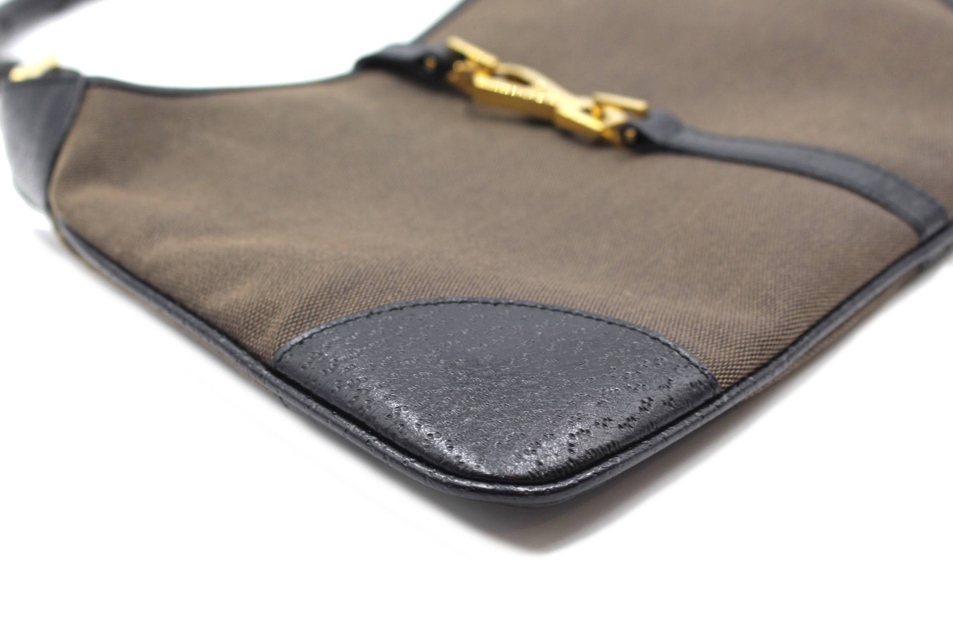 Gucci Jackie Tela Marrone - immagine 8