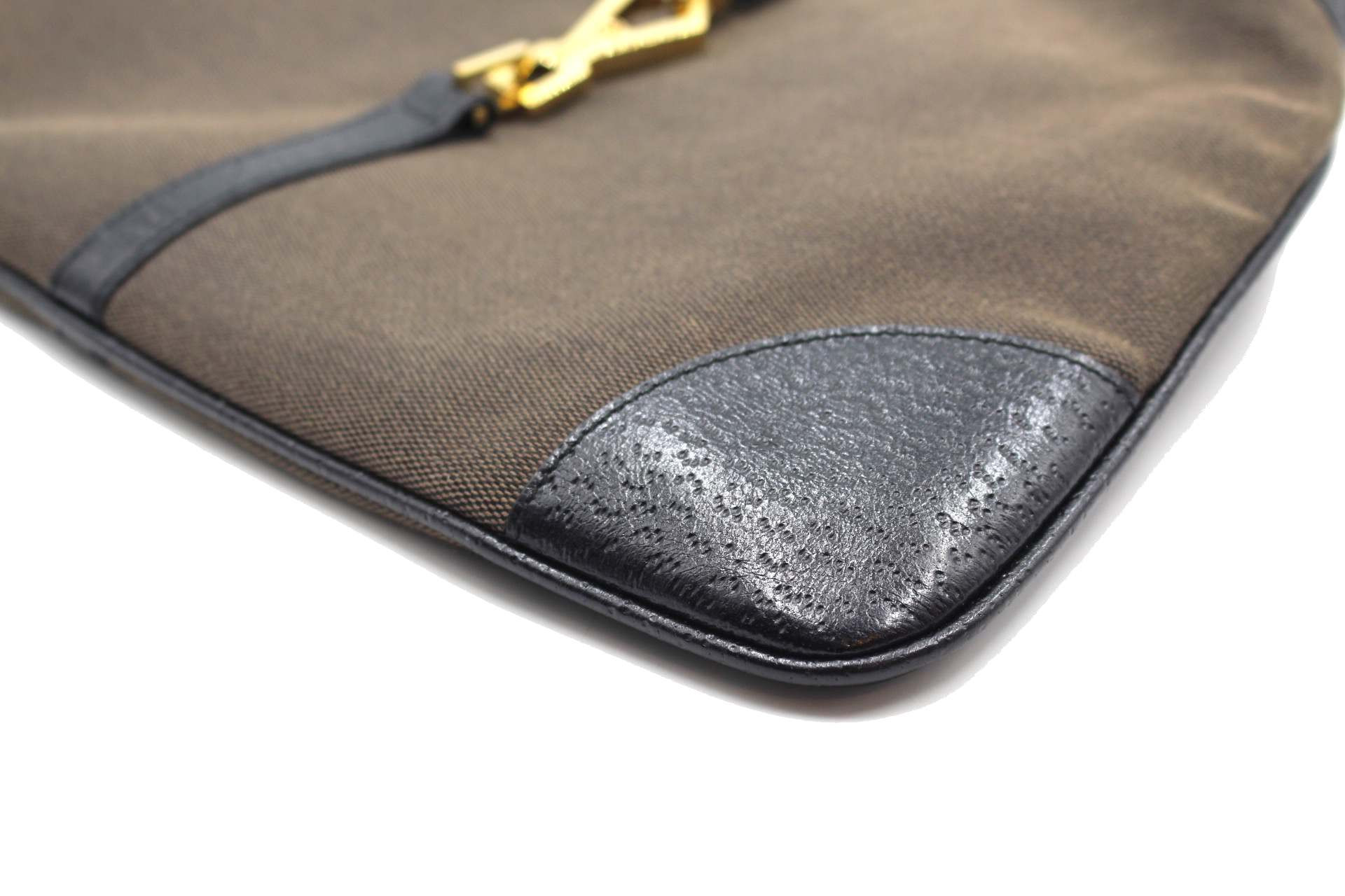 Gucci Jackie Tela Marrone - immagine 9