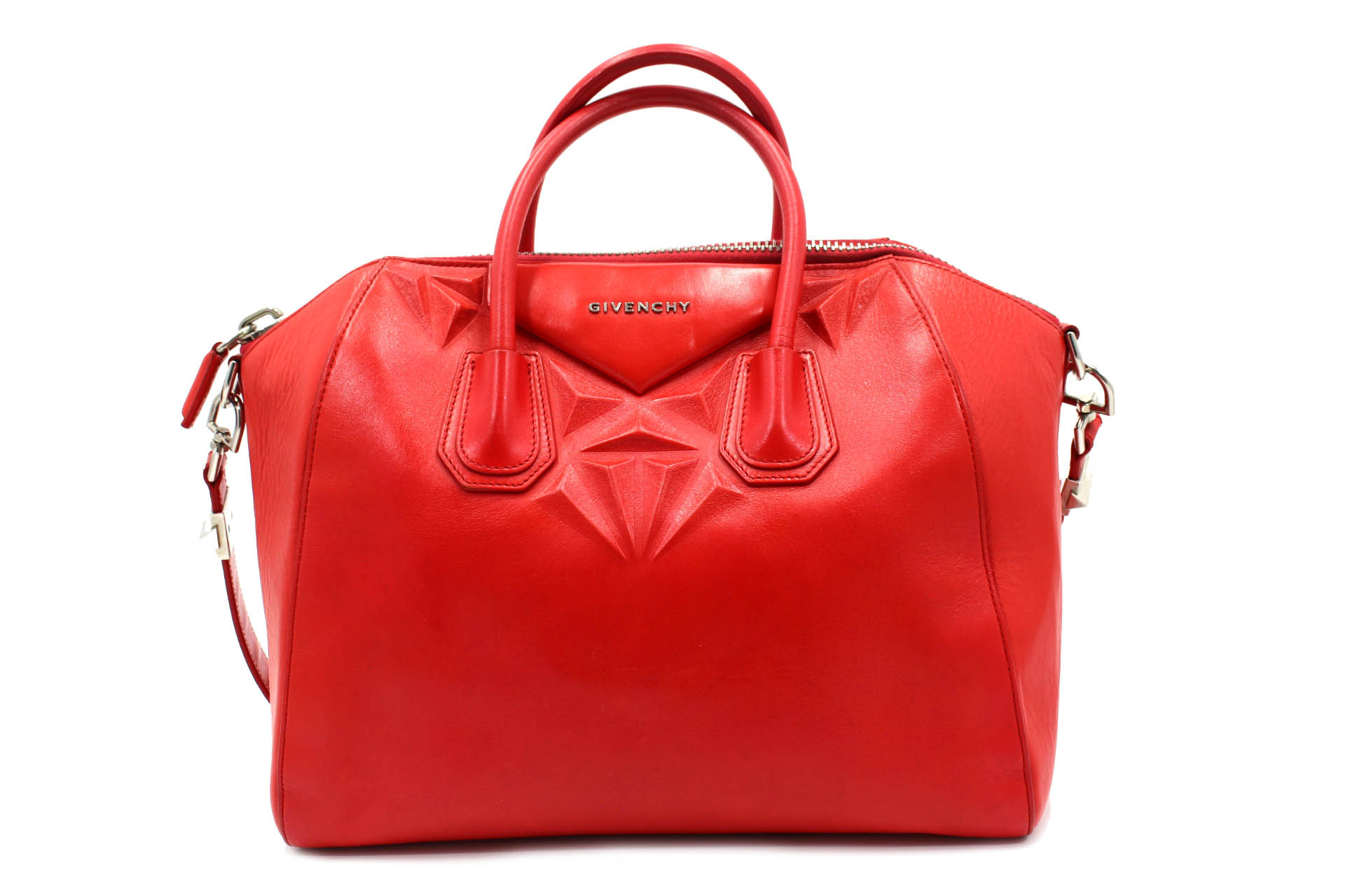 Givenchy Antigona Pelle Rossa