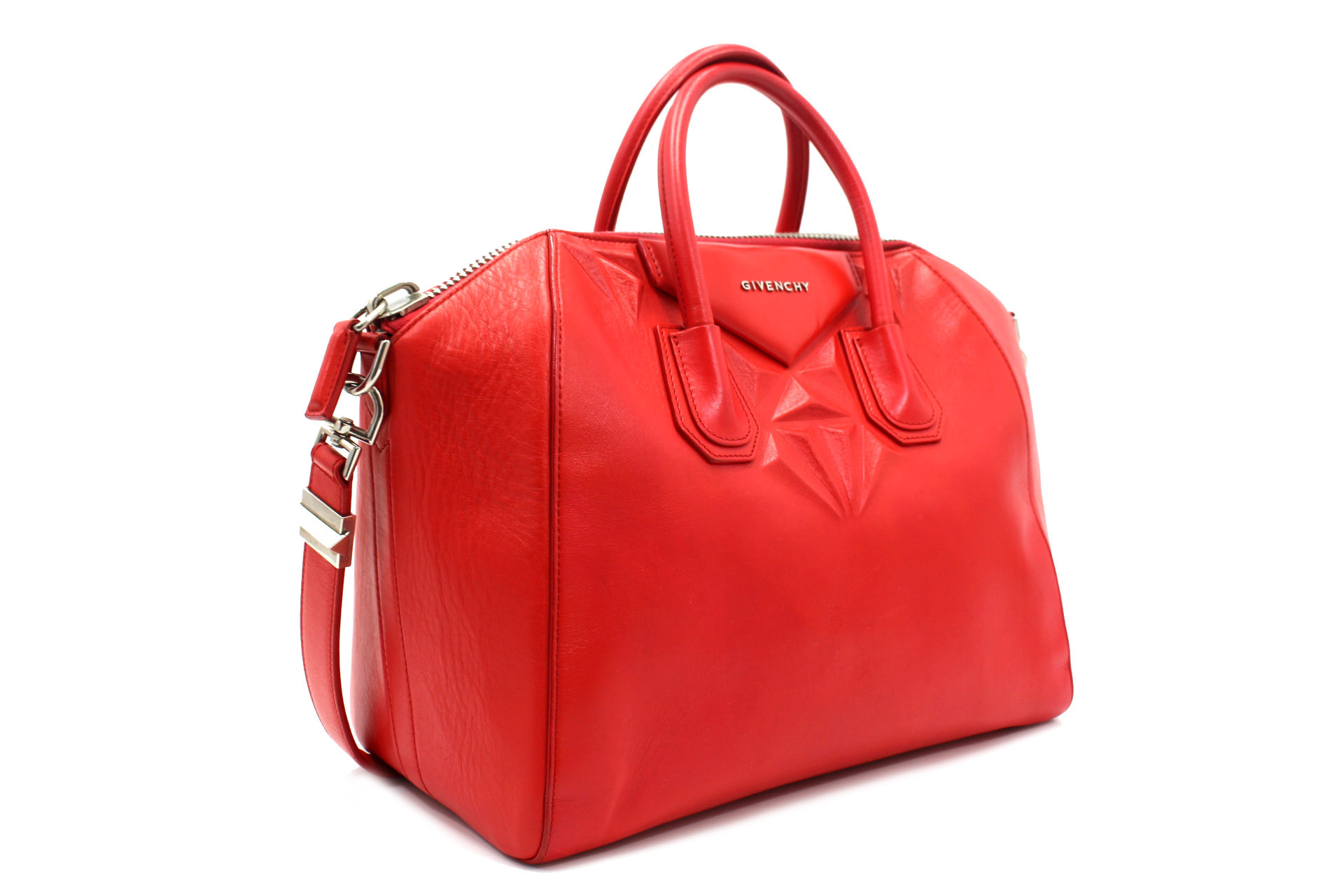 Givenchy Antigona Pelle Rossa - immagine 3
