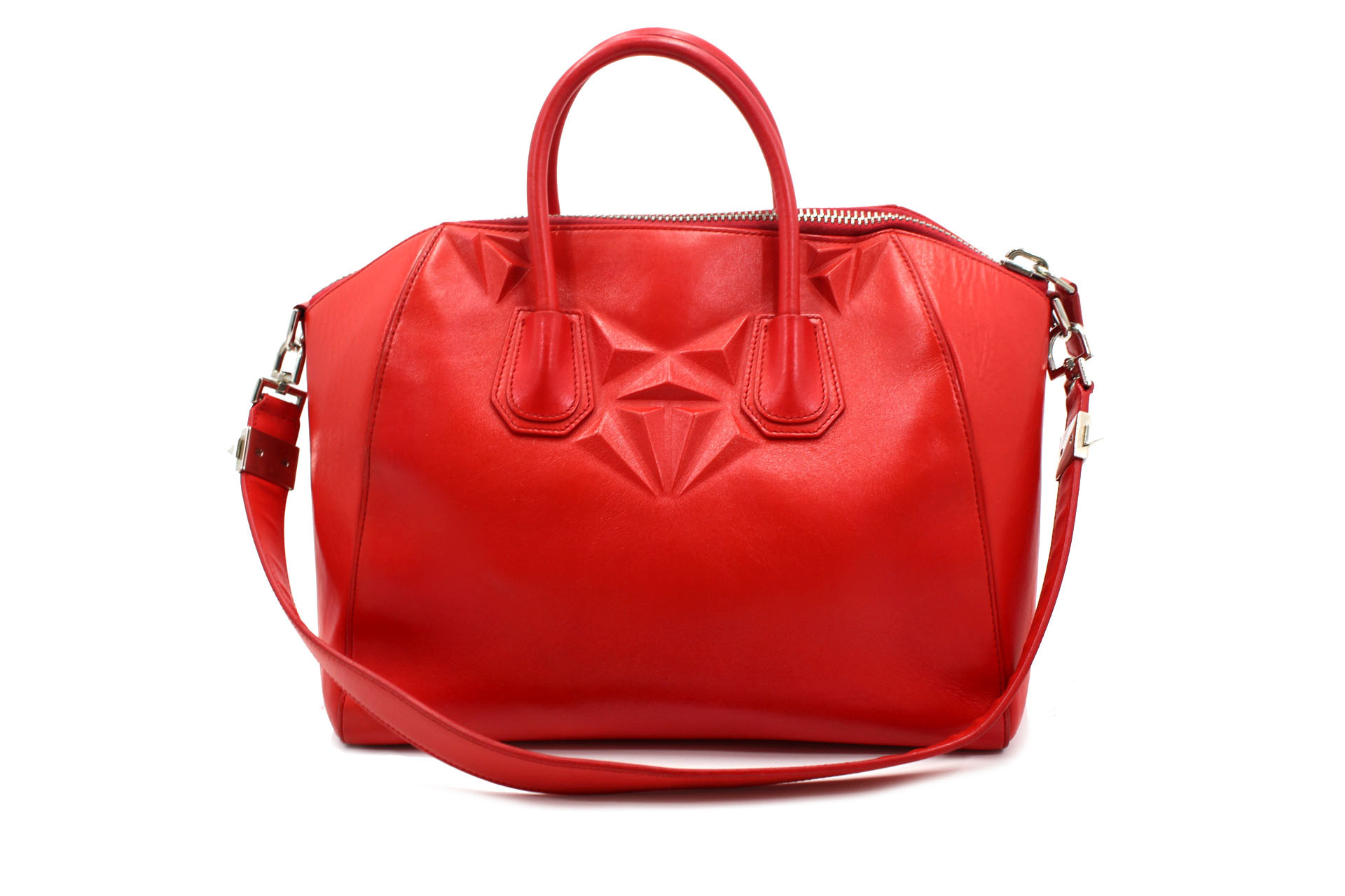 Givenchy Antigona Pelle Rossa - immagine 4