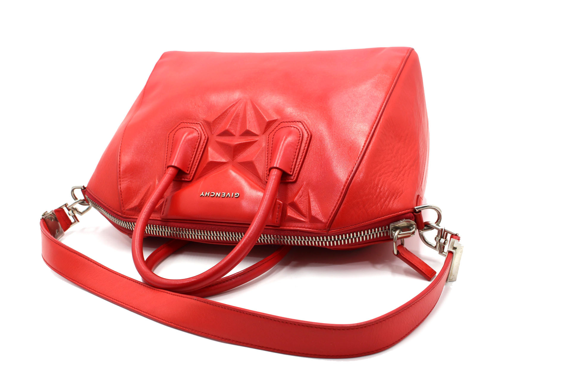 Givenchy Antigona Pelle Rossa - immagine 5