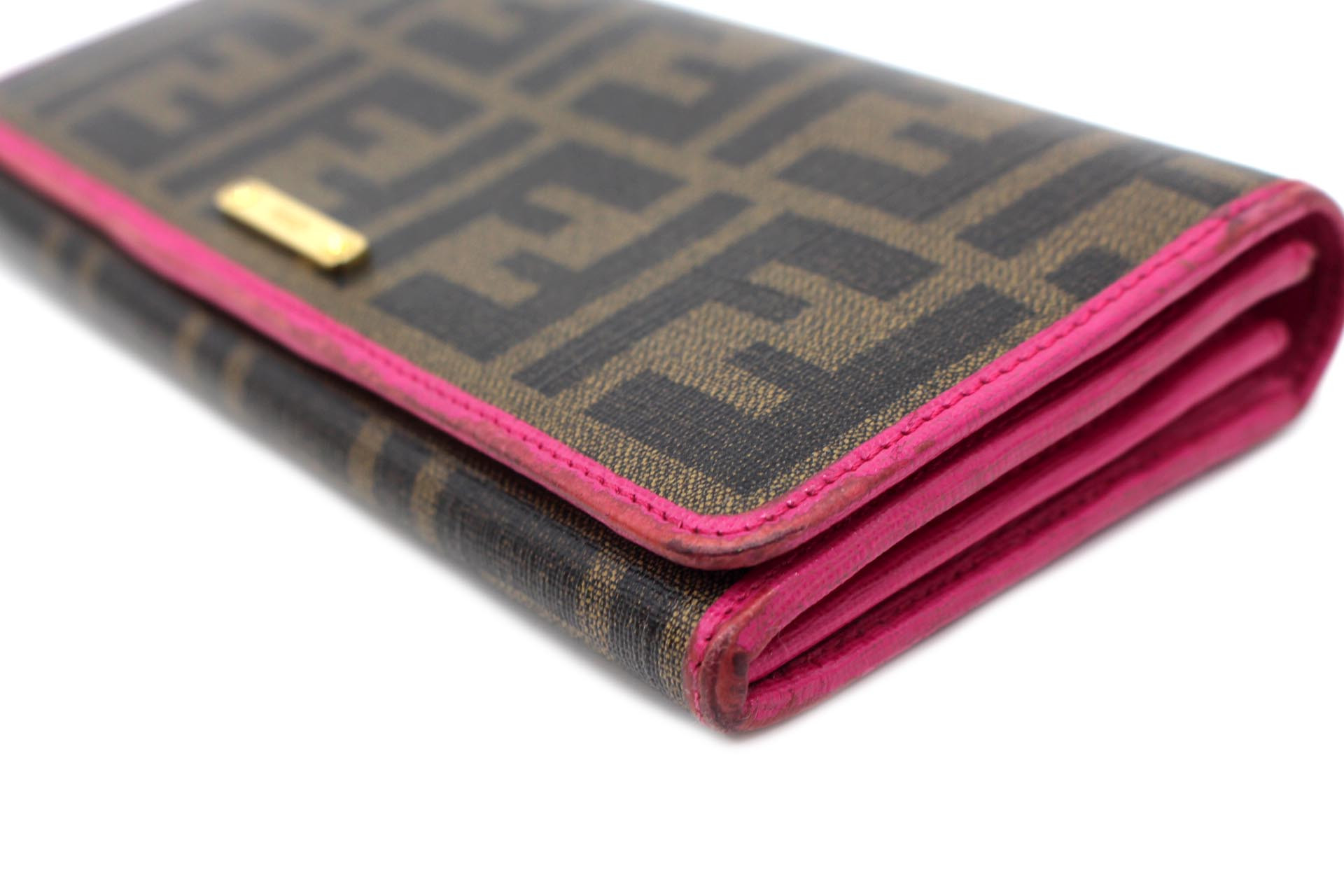 Fendi Portafoglio Zucca Marrone - immagine 4