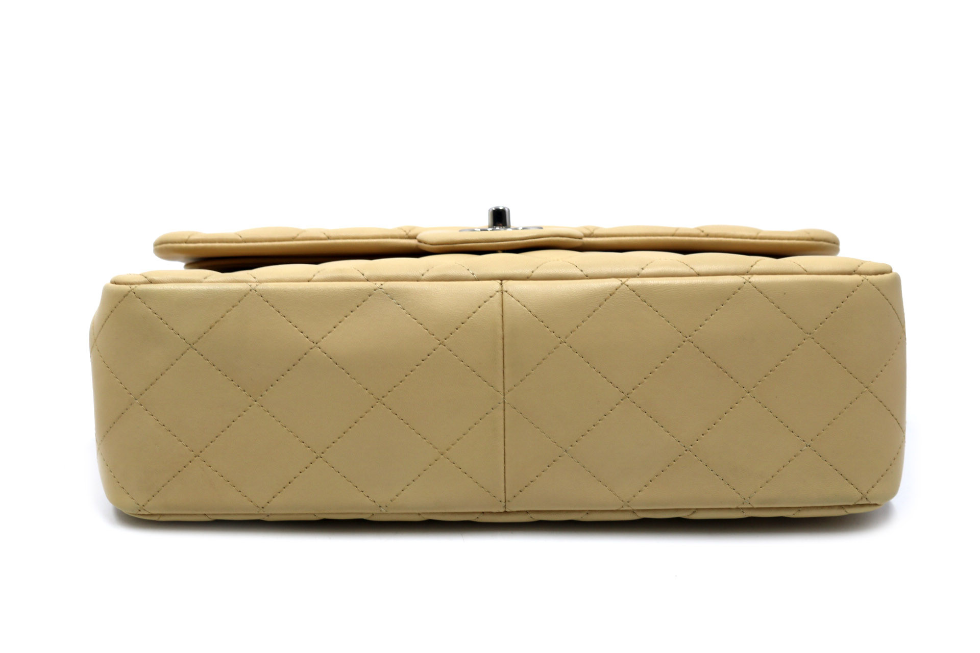 Chanel Timeless Jumbo Pelle Beige - immagine 4