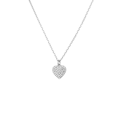 Collana charm cuore