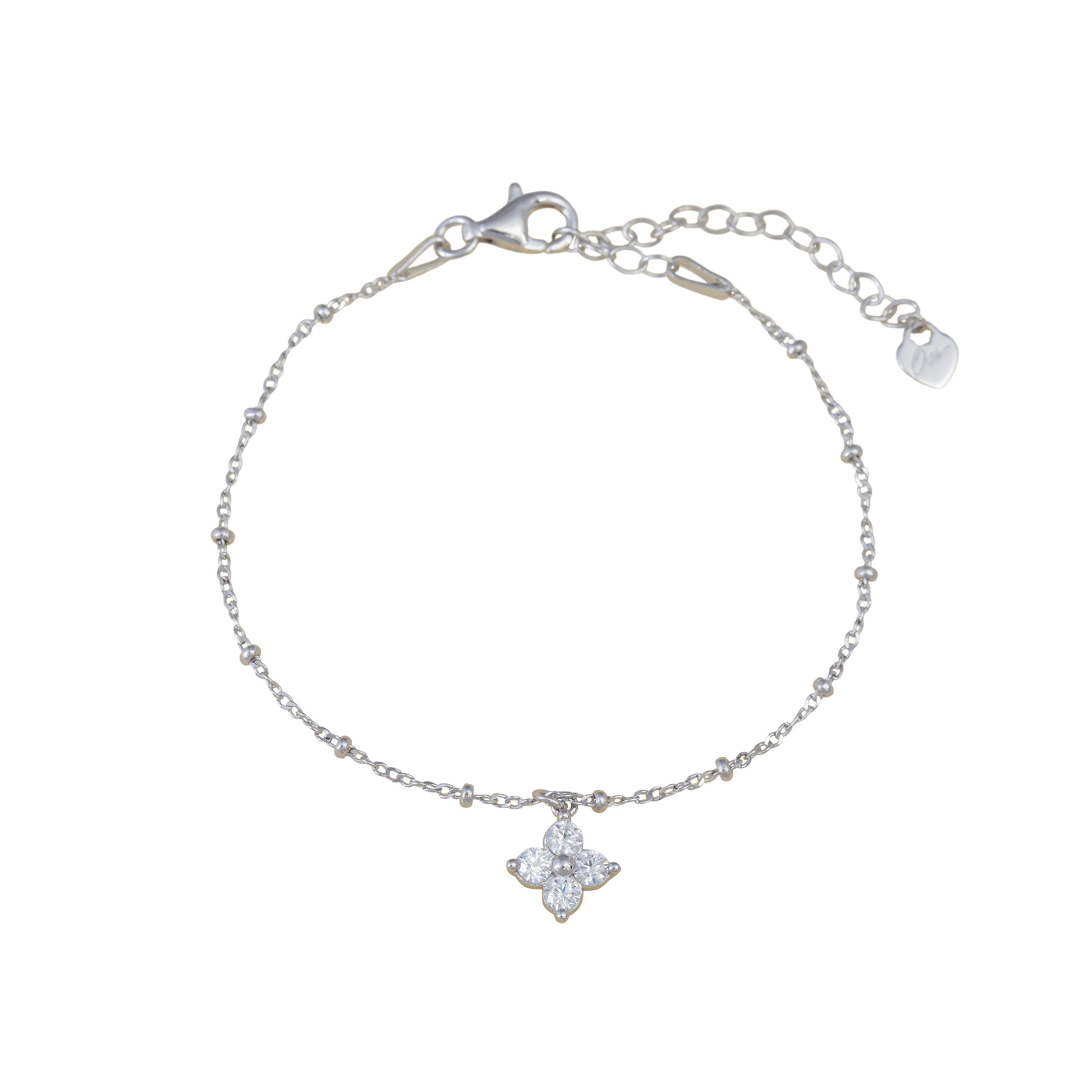 Bracciale charm fiore