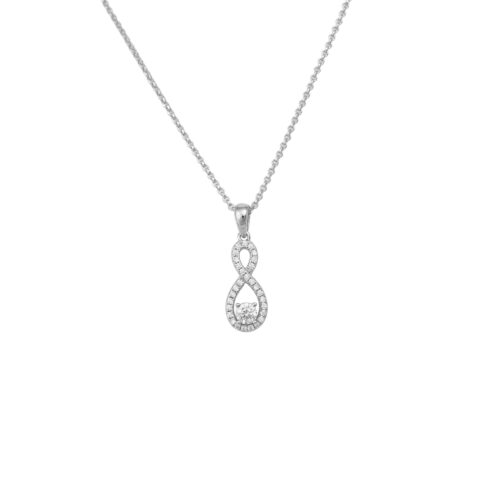 Collana charm infinito