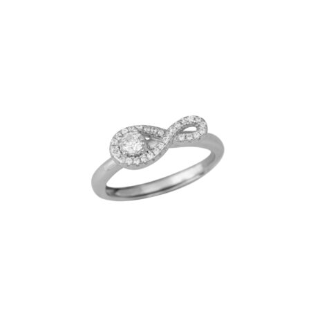 Anello regolabile infinito Arg.925