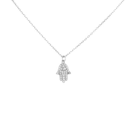 Collana charm mano di Fatima Arg.925