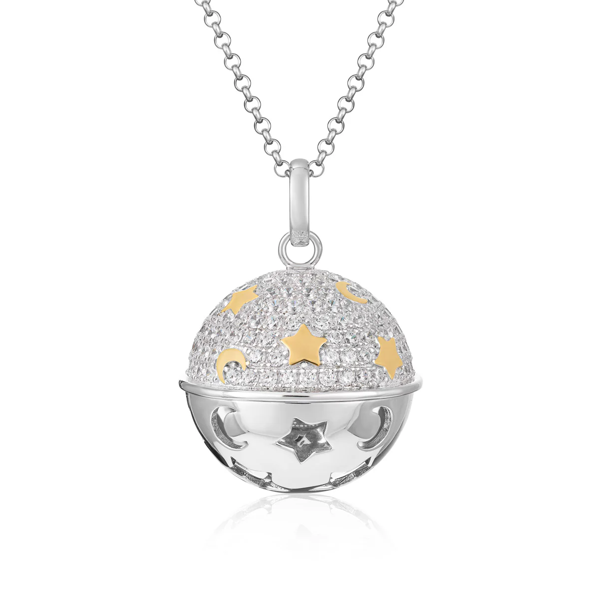 COLLANA CHIAMA ANGELI STELLA E LUNA