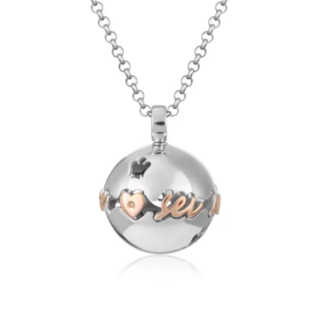 CHIAMA ANGELI CON DIAMANTE "SEI NEL MIO CUORE" Arg.925