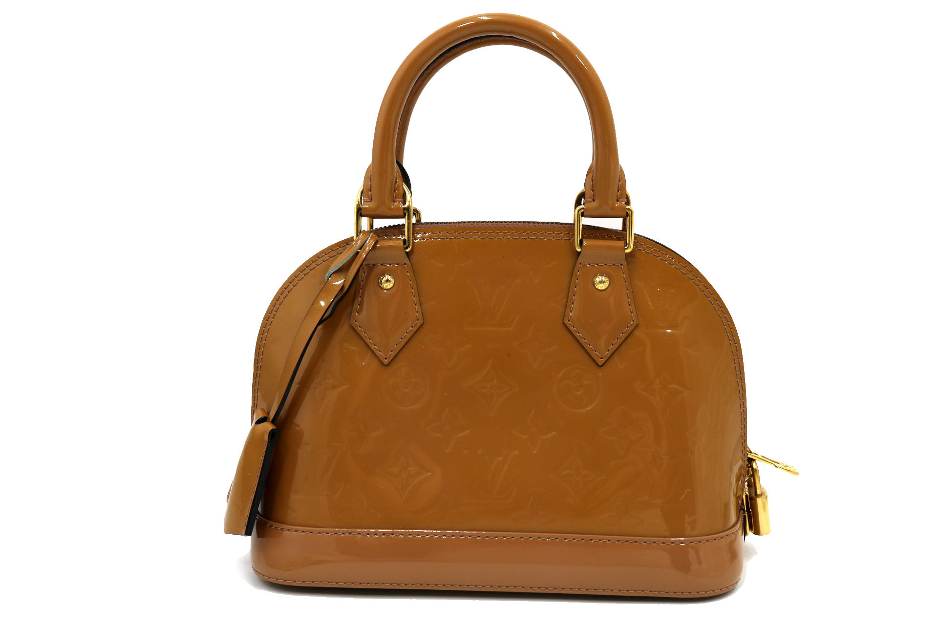 Louis Vuitton Alma BB Vernis Cappuccino