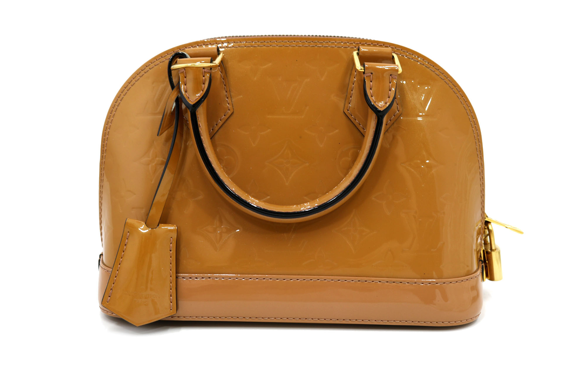 Louis Vuitton Alma BB Vernis Cappuccino - immagine 2