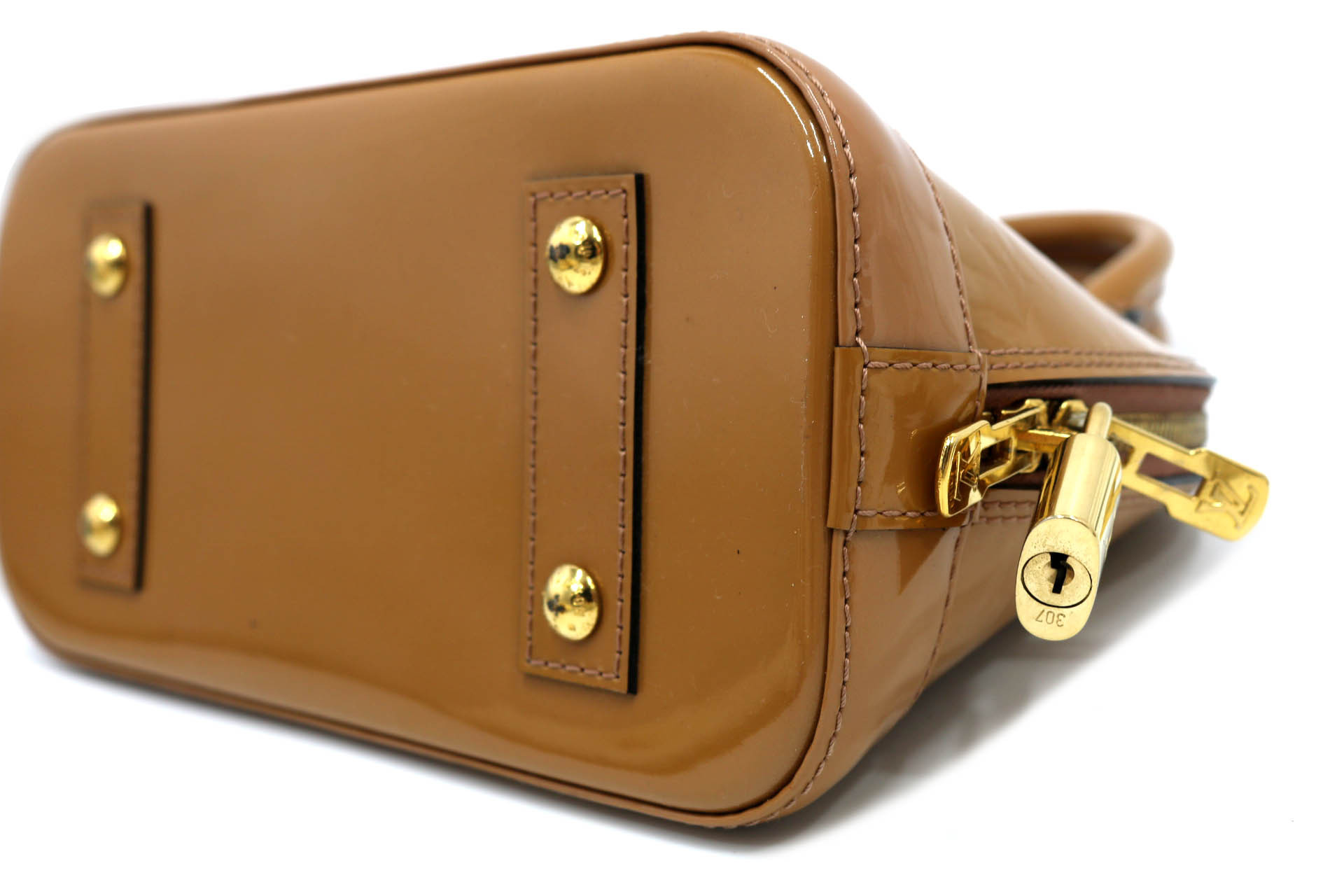 Louis Vuitton Alma BB Vernis Cappuccino - immagine 7