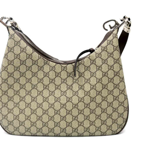 Gucci Borsa a Spalla Attache GG Beige