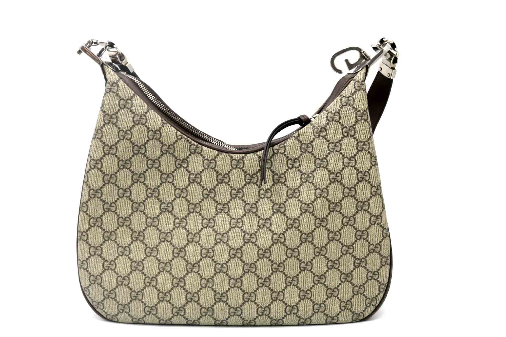 Gucci Borsa a Spalla Attache GG Beige