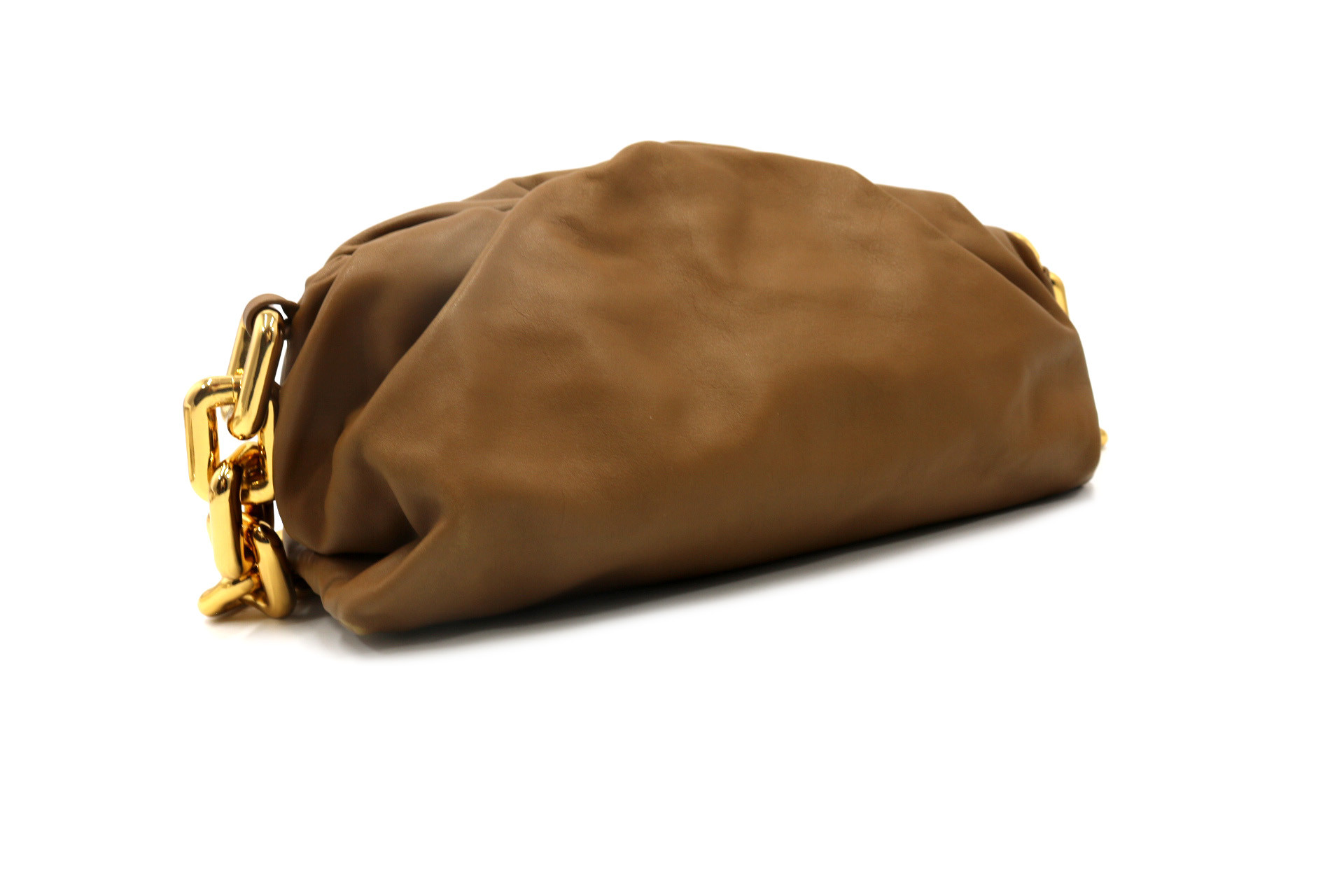 Bottega Veneta Chain Pouch Pelle Marrone - immagine 4