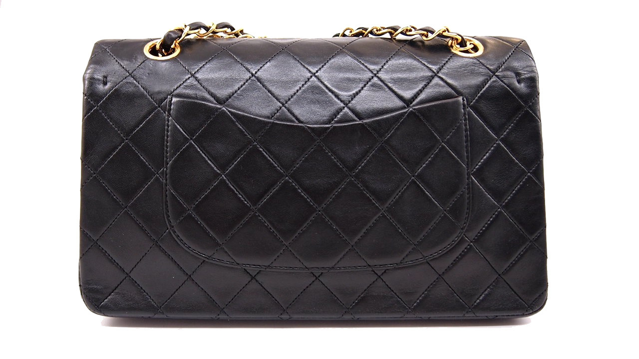 Chanel Borsa Classica 11.12 Timeless Pelle Nera - immagine 2