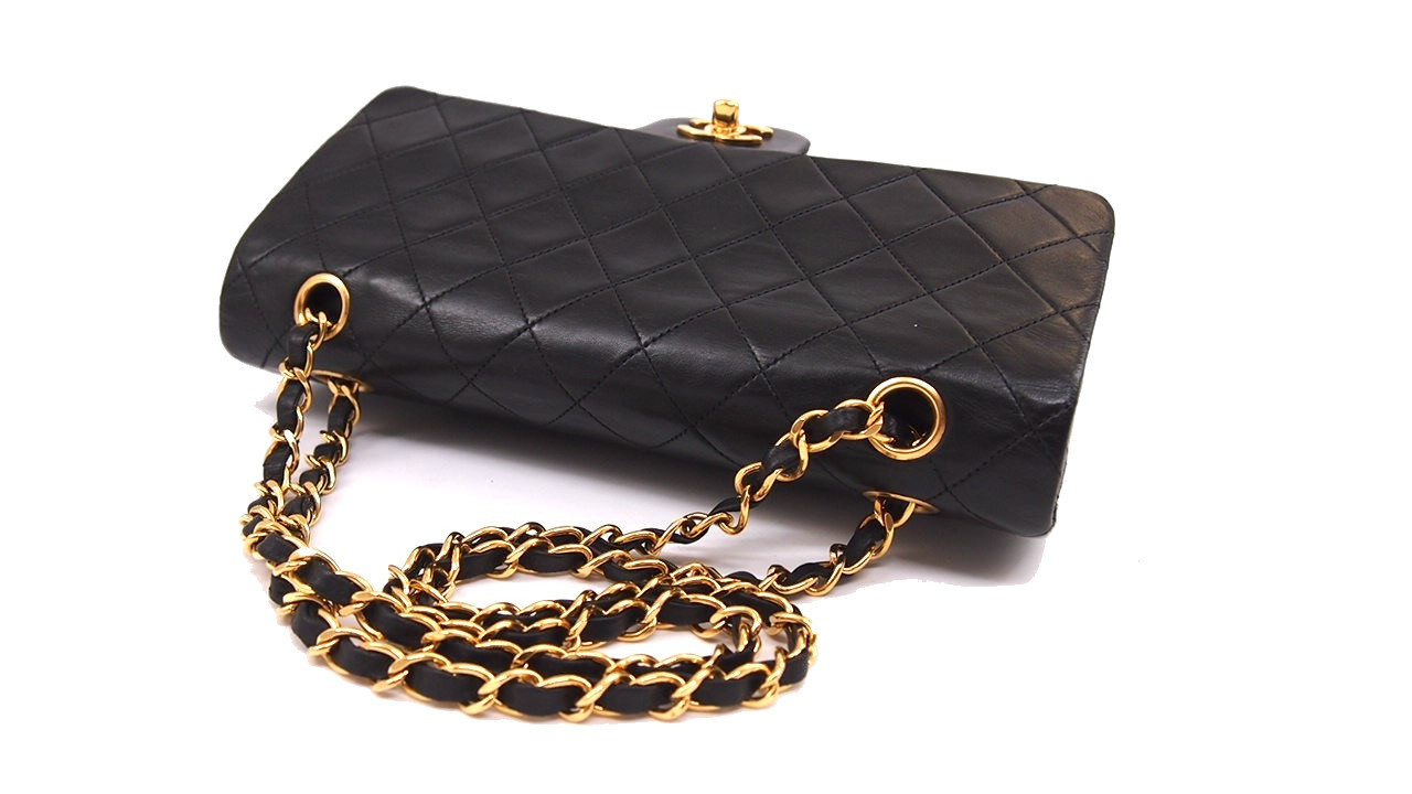 Chanel Borsa Classica 11.12 Timeless Pelle Nera - immagine 4