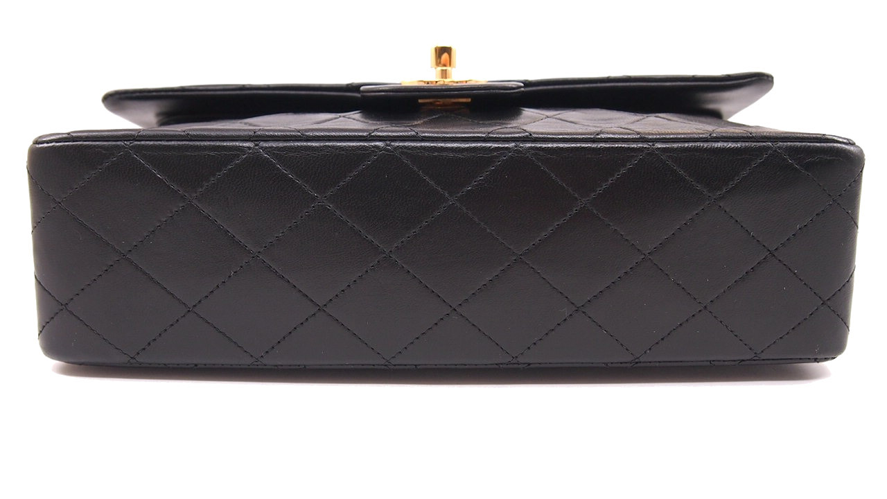 Chanel Borsa Classica 11.12 Timeless Pelle Nera - immagine 6