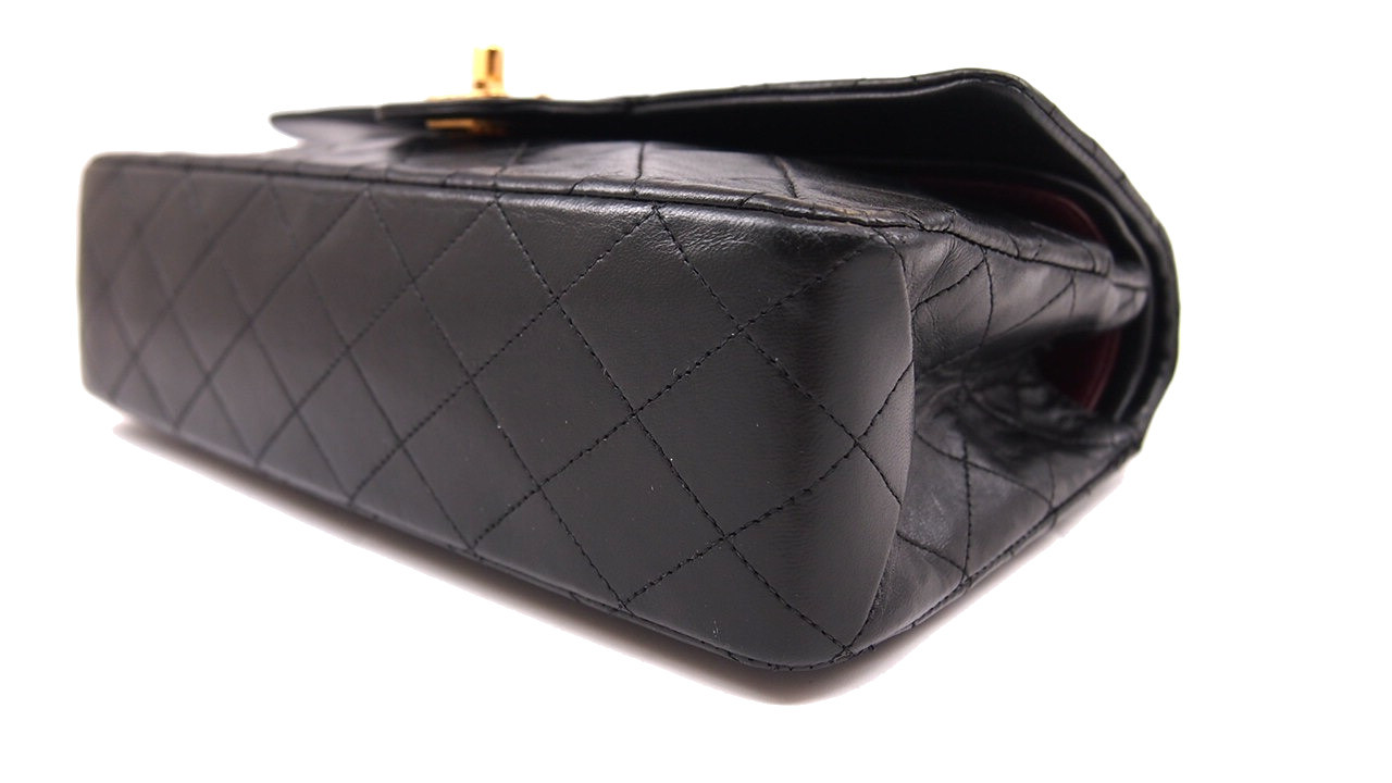 Chanel Borsa Classica 11.12 Timeless Pelle Nera - immagine 7