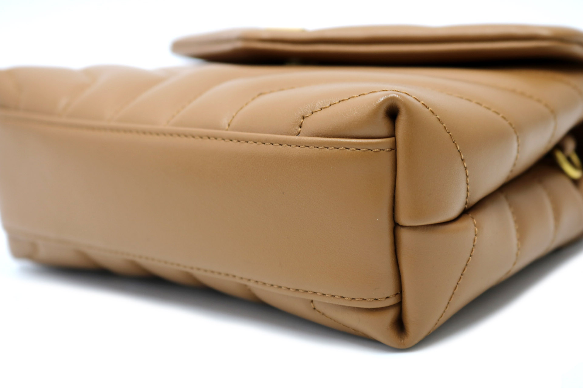 Saint Laurent LouLou Toy Pelle Marrone - immagine 6