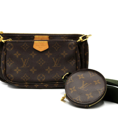 Louis Vuitton MultiPochette Accessoires Kaki Monogram