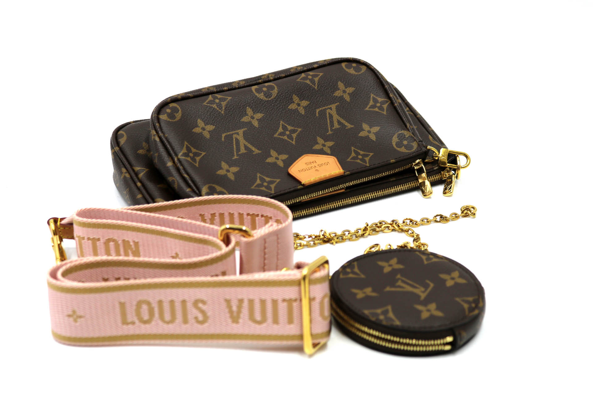 Louis Vuitton MultiPochette Accessoires Monogram Rose Clair - immagine 3