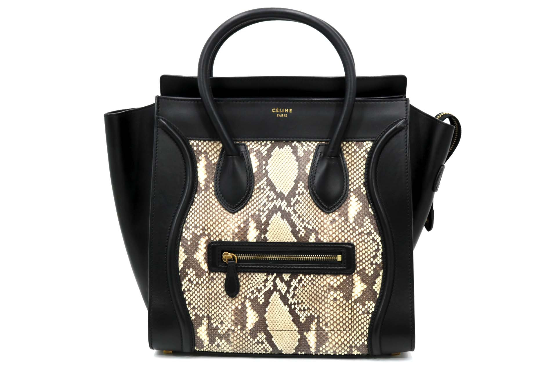 Celine Luggage Pelle Nera - immagine 2