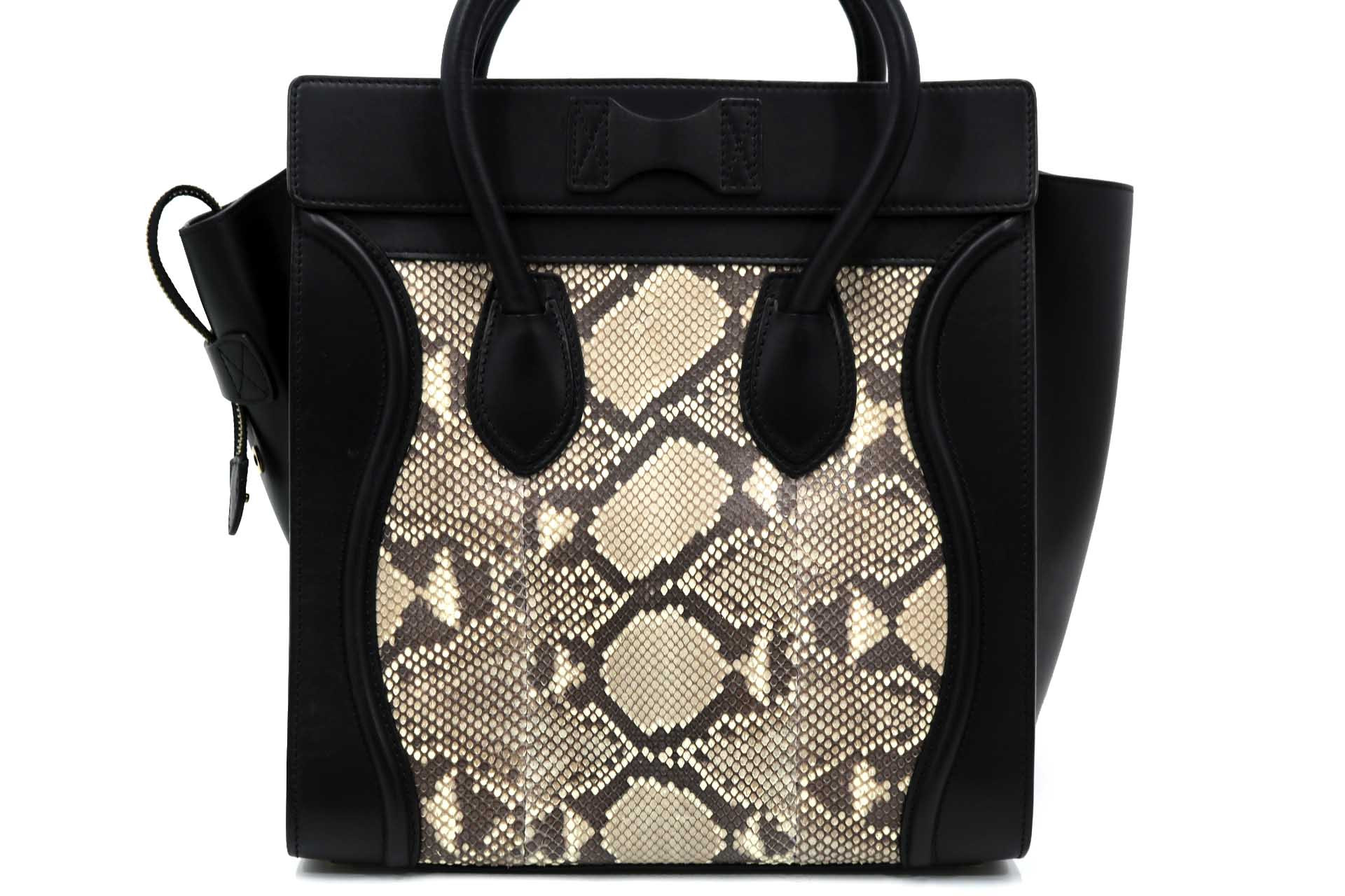 Celine Luggage Pelle Nera - immagine 3