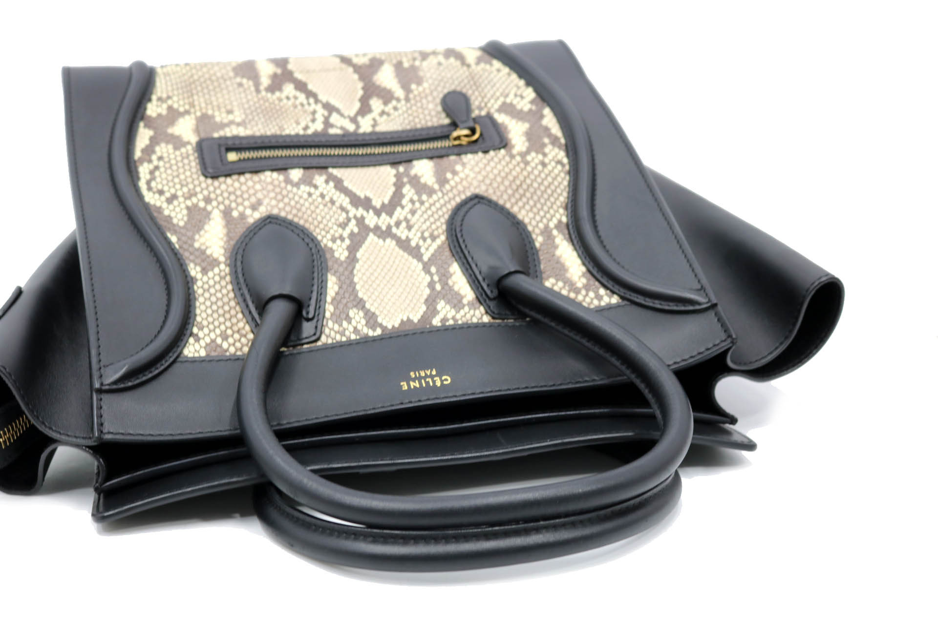 Celine Luggage Pelle Nera - immagine 4