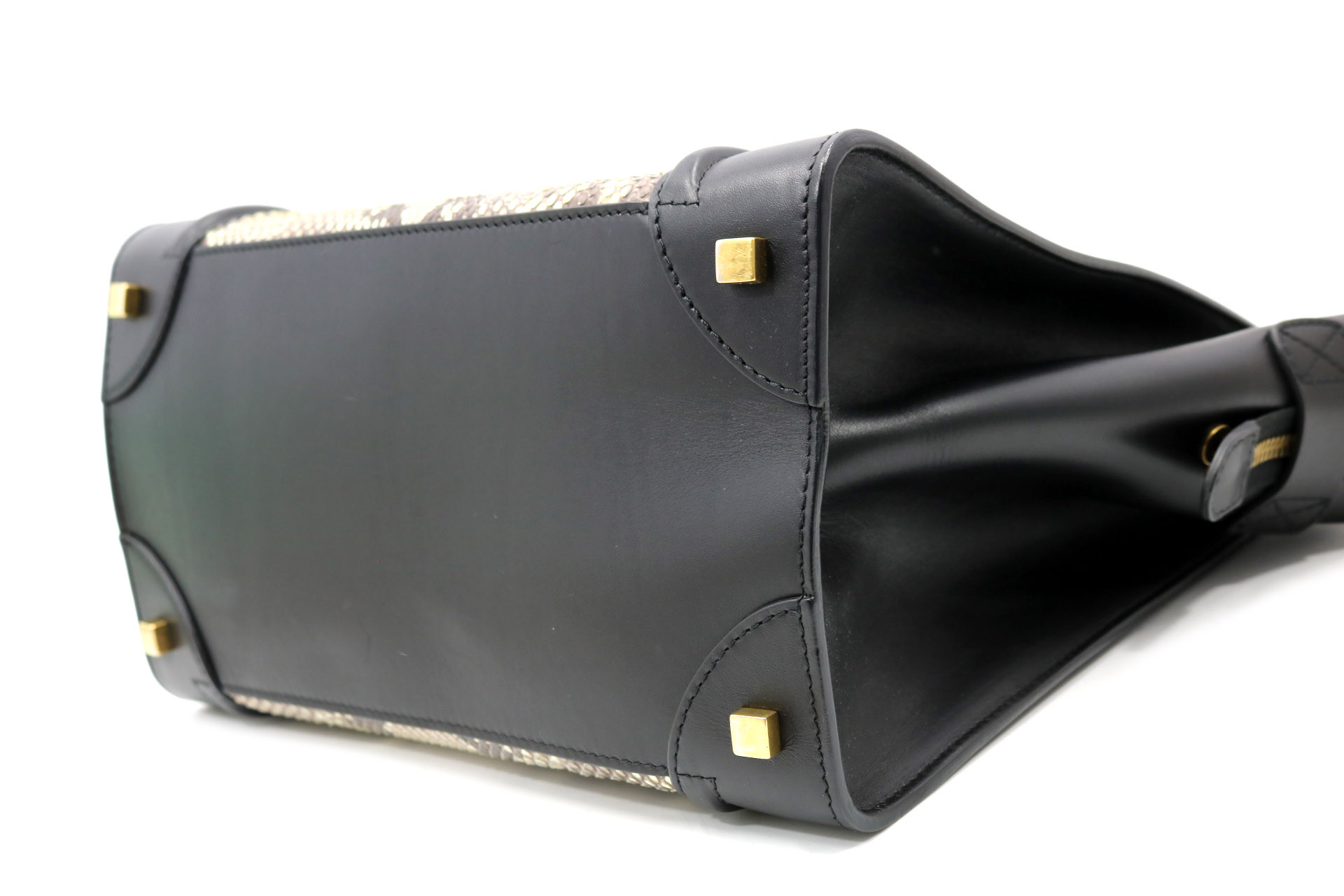 Celine Luggage Pelle Nera - immagine 7