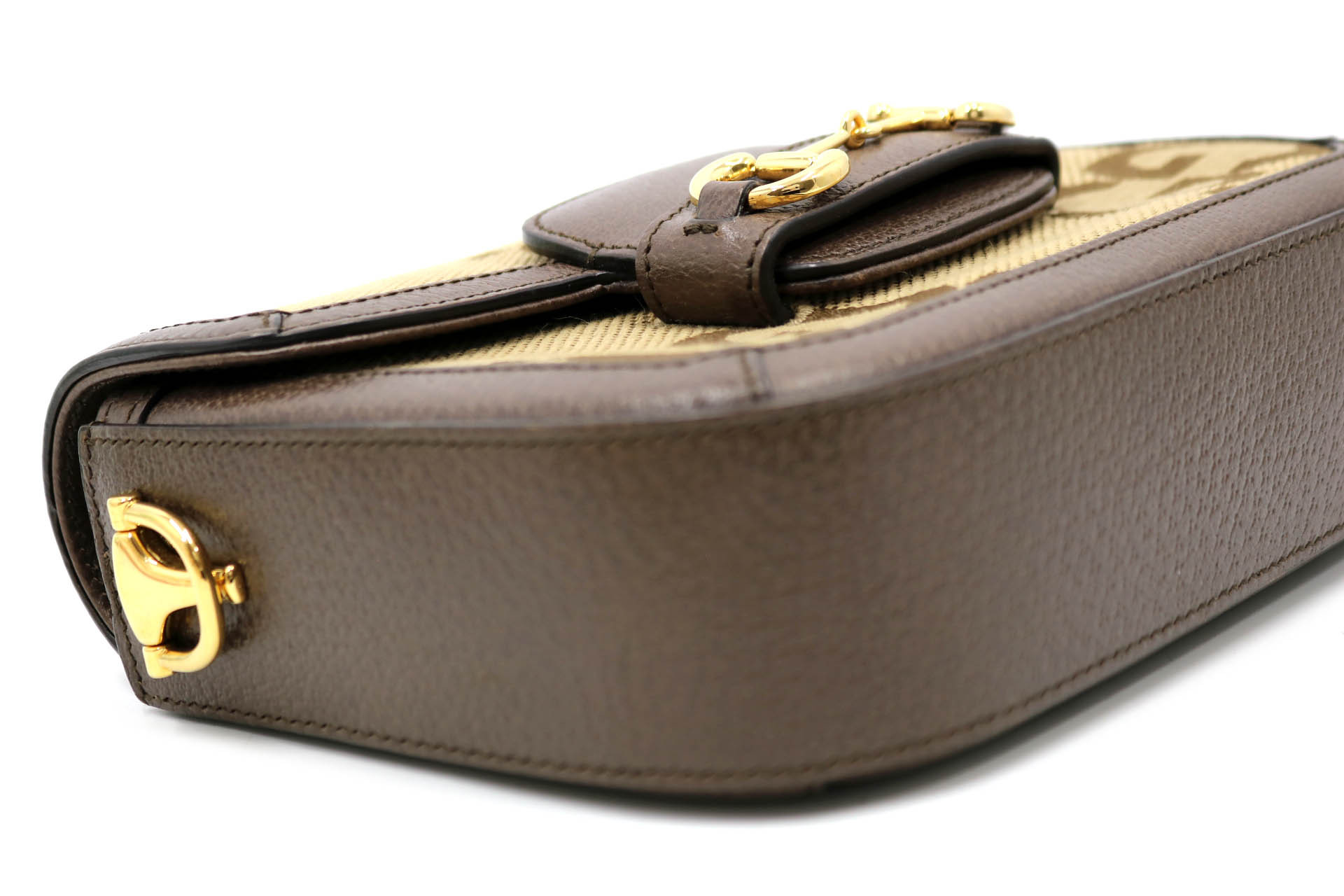 Gucci Horsebit 1955 GG Jumbo Beige - immagine 5