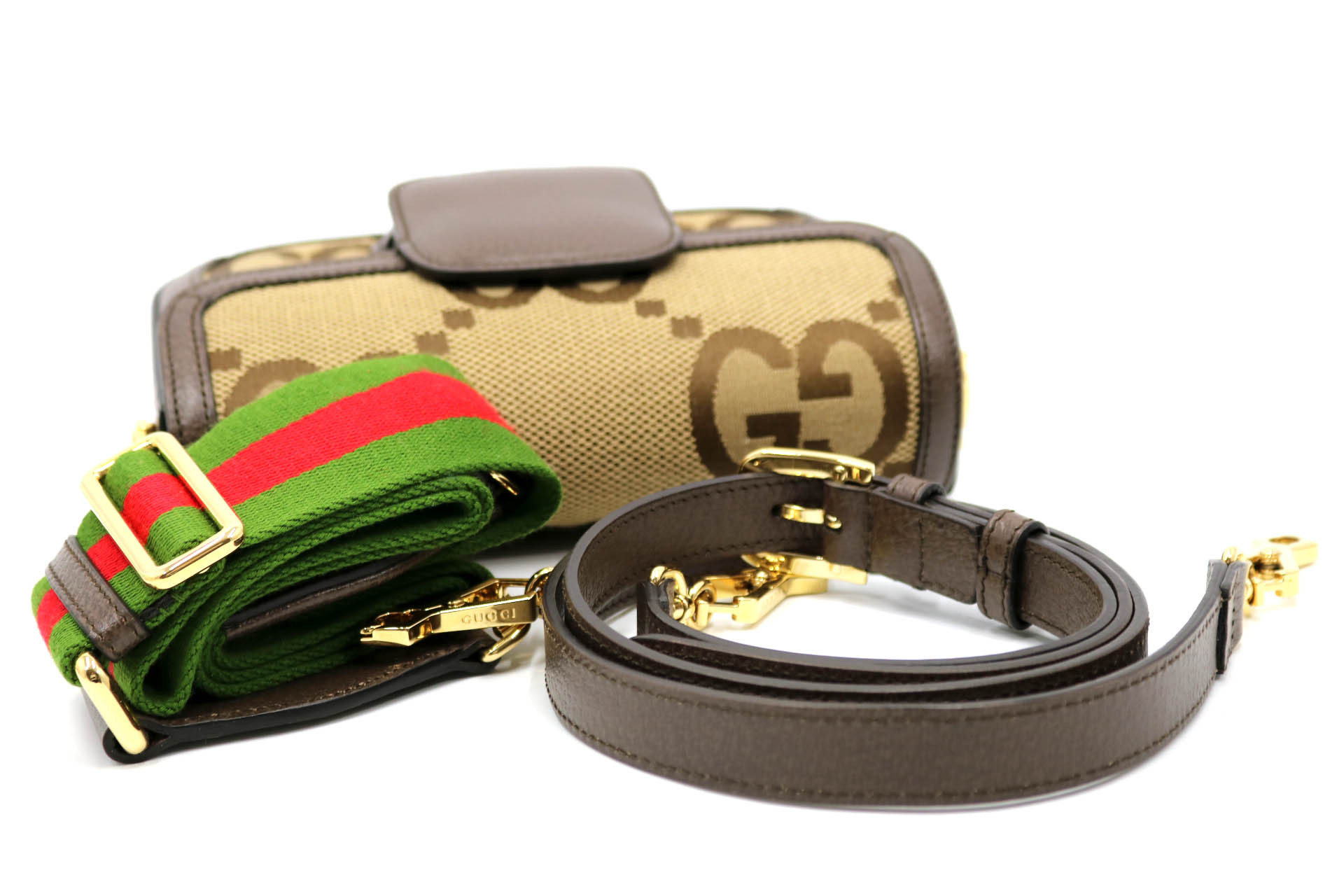 Gucci Horsebit 1955 GG Jumbo Beige - immagine 3