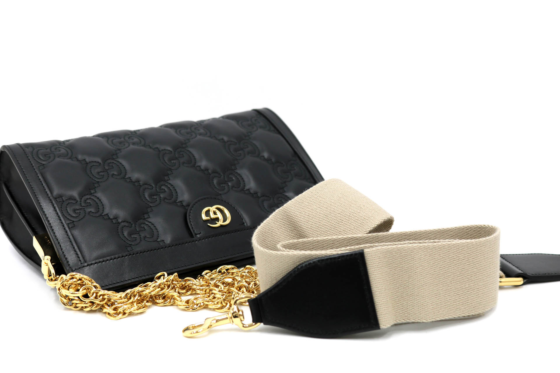 Gucci GG Matelasse Pelle Nera - immagine 3