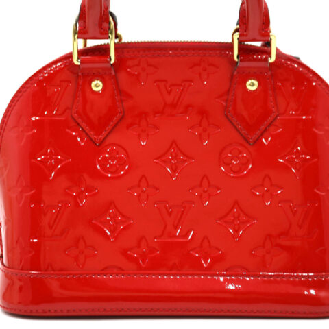 Louis Vuitton Alma BB Vernis Rossa
