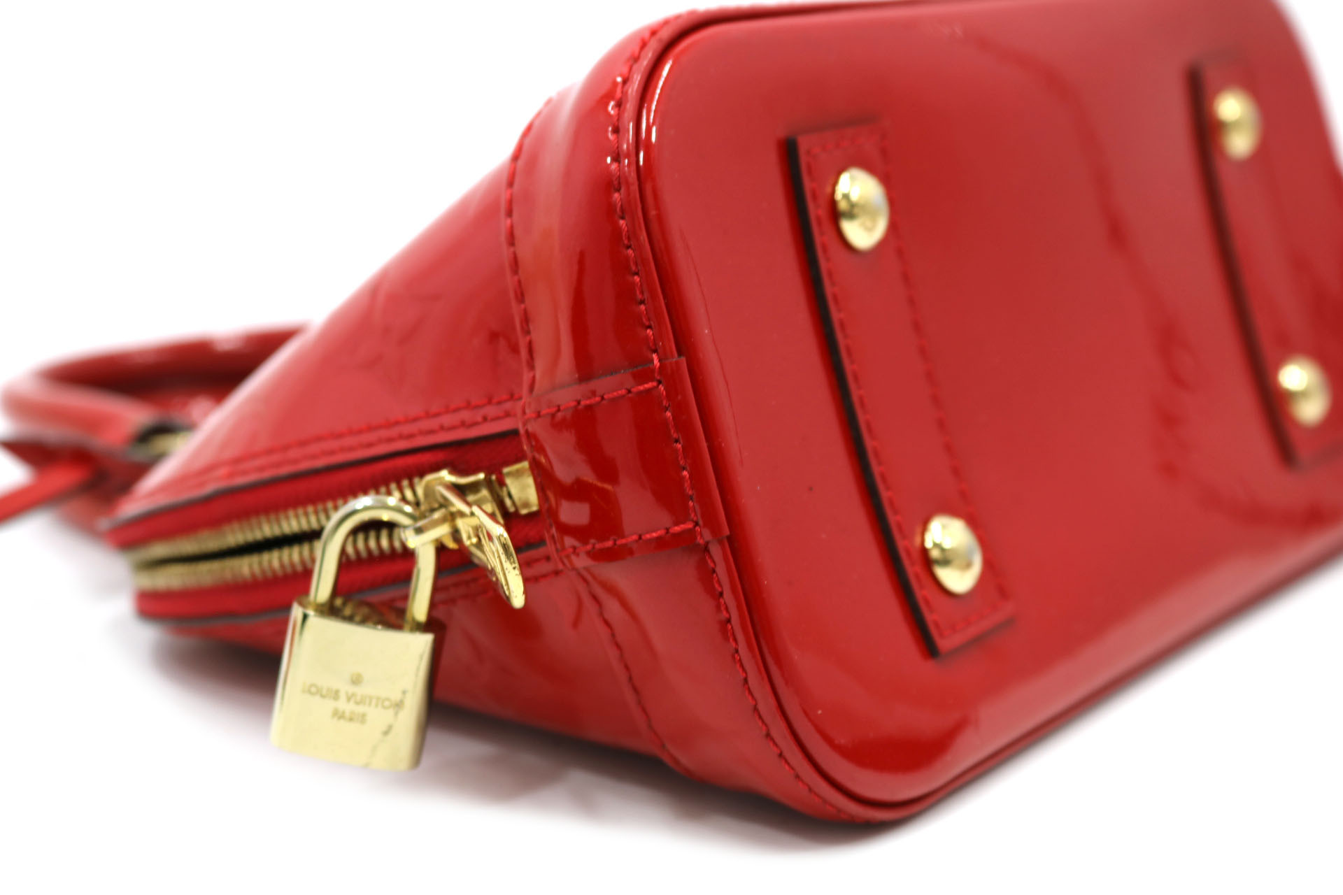 Louis Vuitton Alma BB Vernis Rossa - immagine 6