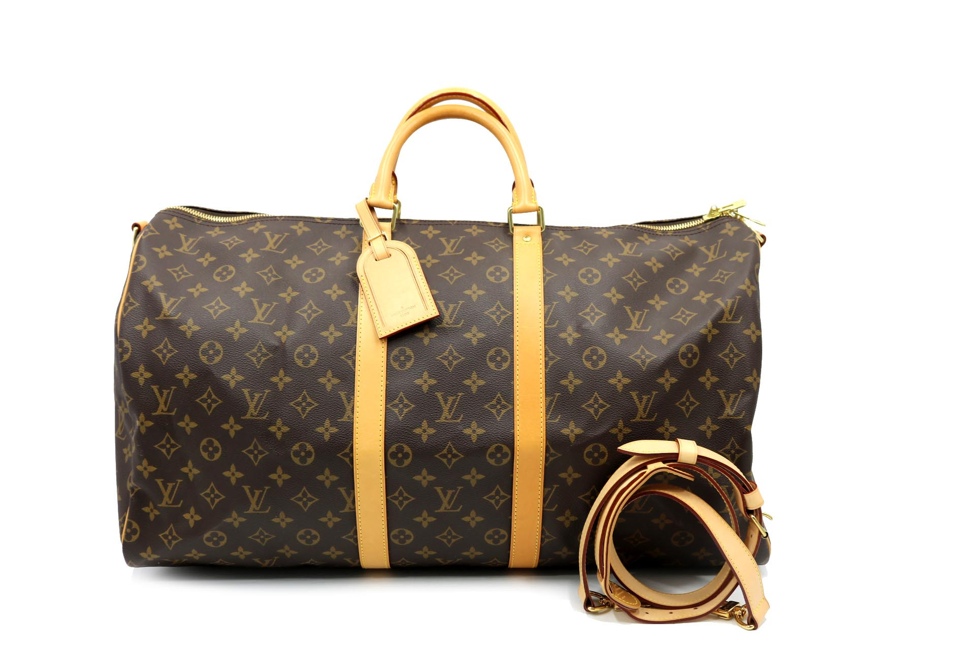 Louis Vuitton Keepall 55 Bandouliere Monogram