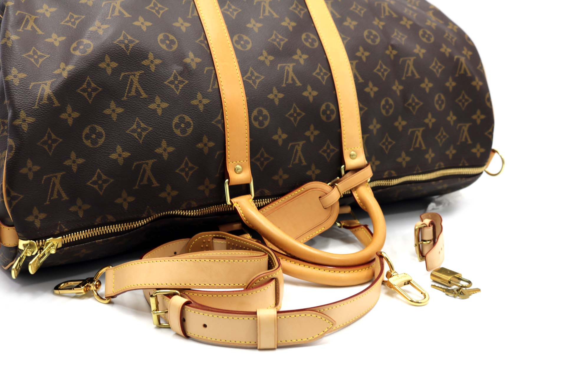 Louis Vuitton Keepall 55 Bandouliere Monogram - immagine 4