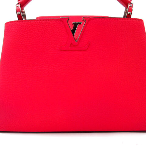 Louis Vuitton Capucines BB Pelle Rosa