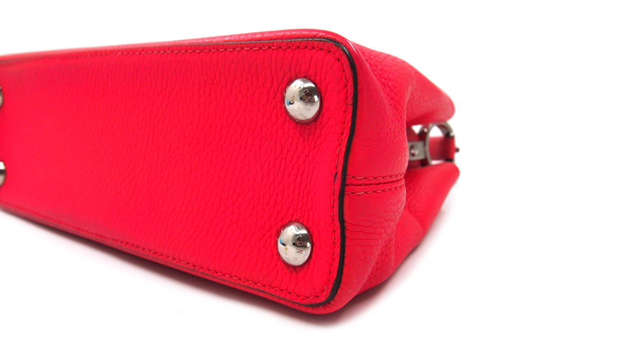 Louis Vuitton Capucines BB Pelle Rosa - immagine 7