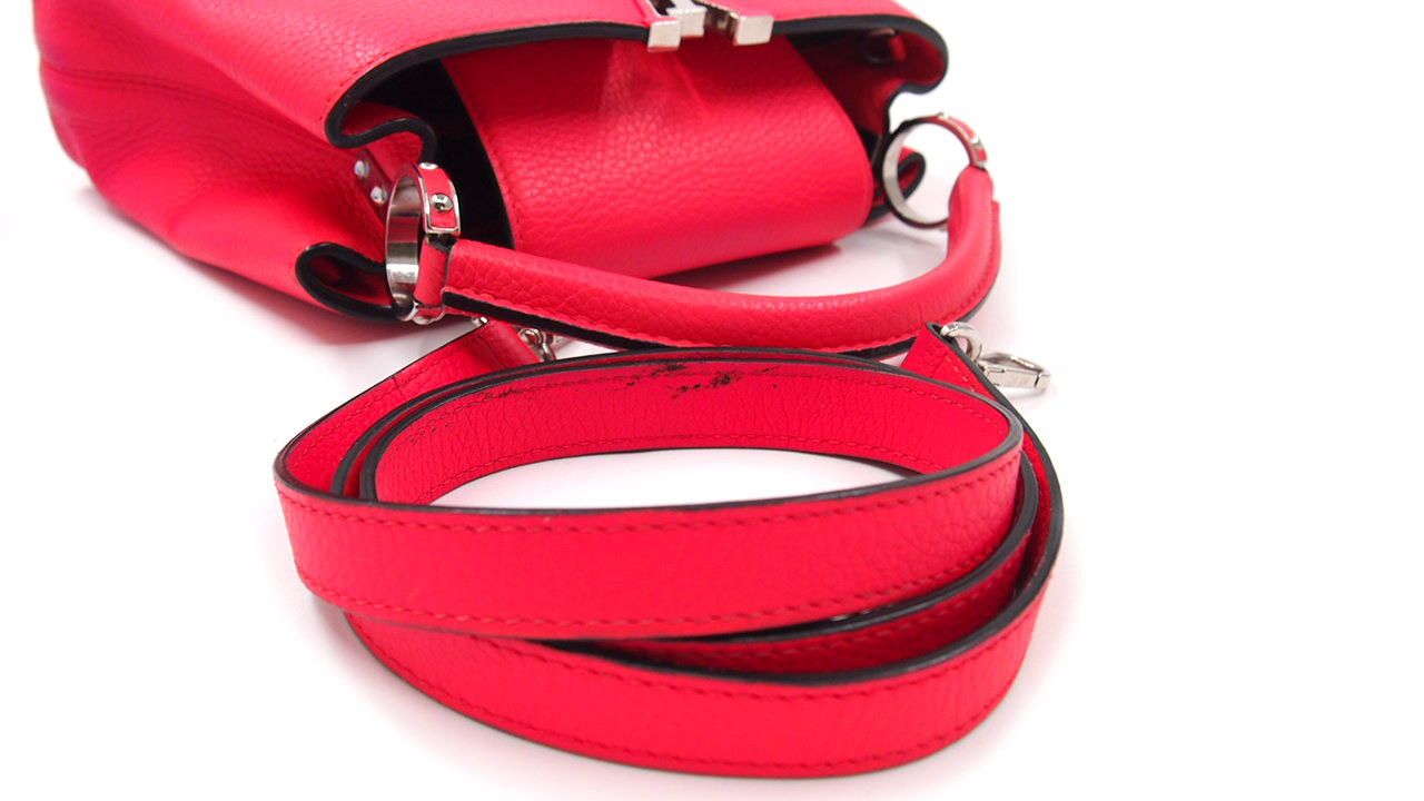 Louis Vuitton Capucines BB Pelle Rosa - immagine 4