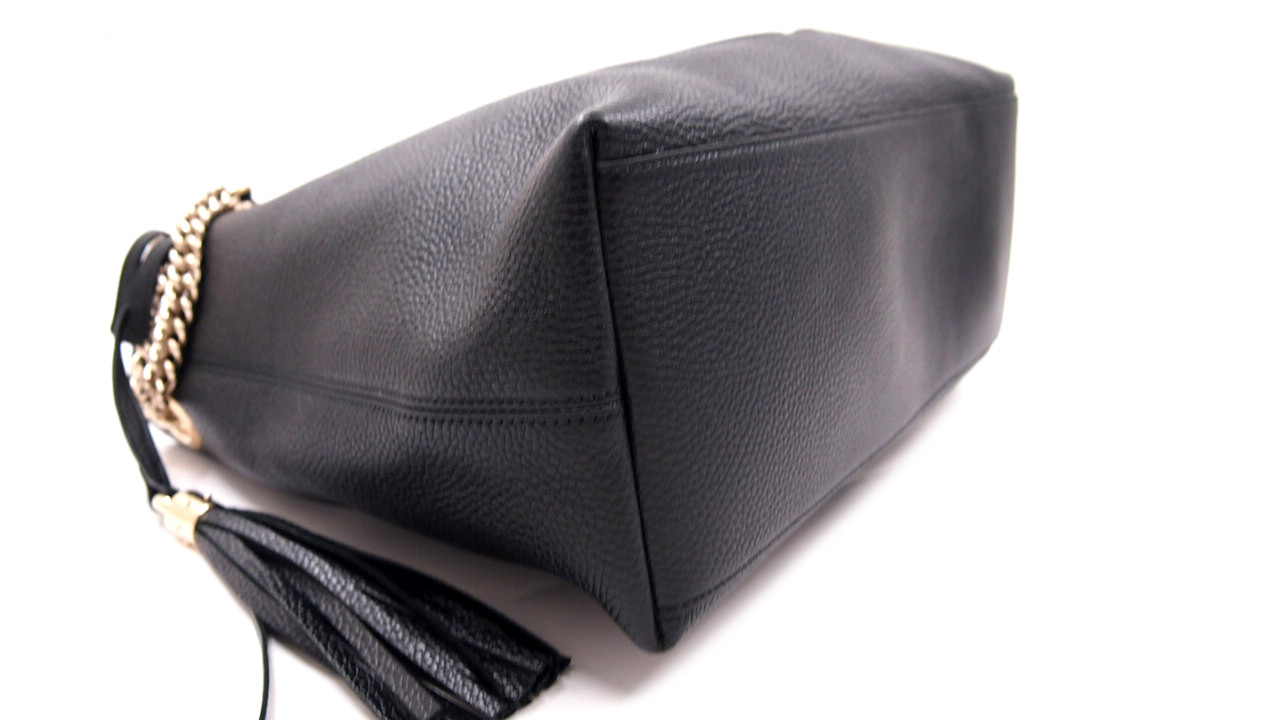 Gucci Soho Shopping Pelle Nera - immagine 4