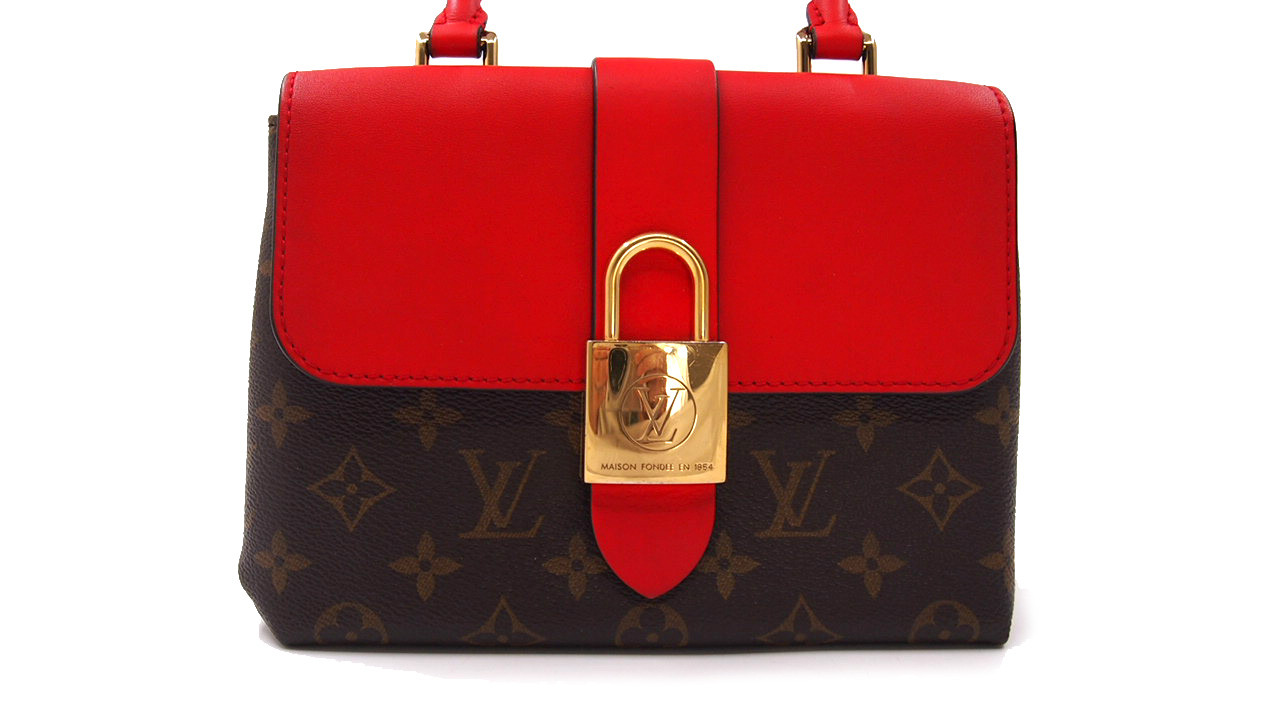 Louis Vuitton Locky BB Monogram e Pelle Rossa